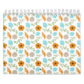 Calendrier Coquilles Marines Fleur Orange (Protection)
