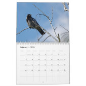 Calendrier Corbeau 2025 (Feb 2026)