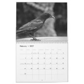 Calendrier Corbeau 2026 (Feb 2027)