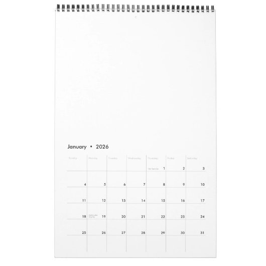 Calendrier Corbeau mystique foncé (Jan 2026)