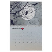 Calendrier Corbeaux d'Amérique (Feb 2027)