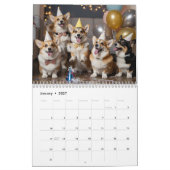 Calendrier Corgi (Jan 2027)
