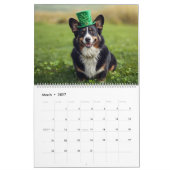 Calendrier Corgi 2026 | Calendrier mural 12 mois (Mar 2027)