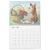Calendrier Corgi Joy - Chiens de corgi jouissant d (Mar 2027)