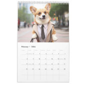 Calendrier Corgi mignon. 2024 (Feb 2026)