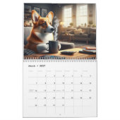 Calendrier Corgis avec du Café ! (Mar 2027)