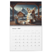 Calendrier Corgis avec du Café ! (Jan 2027)