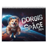 Calendrier Corgis dans l'espace (Protection)