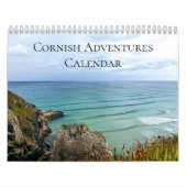 Calendrier Cornish Adventures de belles parties de Cornwall (Protection)