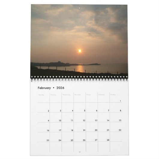 Calendrier Cornwall France (Feb 2026)