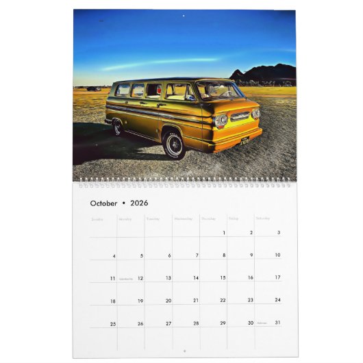 Calendrier Corvair (Oct 2026)
