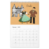 Calendrier Costumes de franche- Comté, france (Feb 2027)