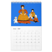 Calendrier Costumes traditionnels de la Franche -Comté (Feb 2027)