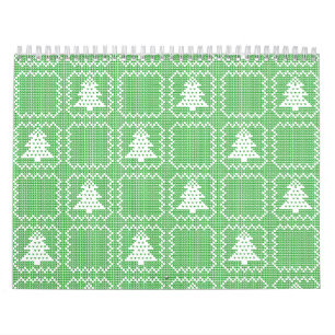 Calendrier Cosy sapin de Noël affreux pull à damiers motif