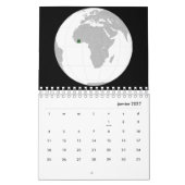 Calendrier Côte d'Ivoire (Jan 2027)
