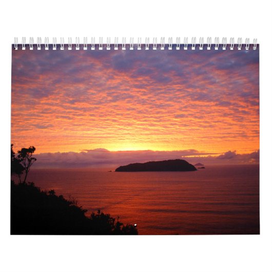 Calendrier Côte Nouvelle-Zélande (Protection)