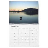 Calendrier Côte Nouvelle-Zélande (Jan 2027)