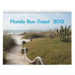 Calendrier Côte ouest 2012 de la Floride