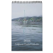 Calendrier côtier de Californie 2026 (Protection)
