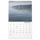 Calendrier côtier de Californie 2026 (Feb 2027)