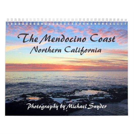 Calendrier côtier Mendocino (Protection)