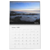 Calendrier côtier Mendocino (Jan 2027)
