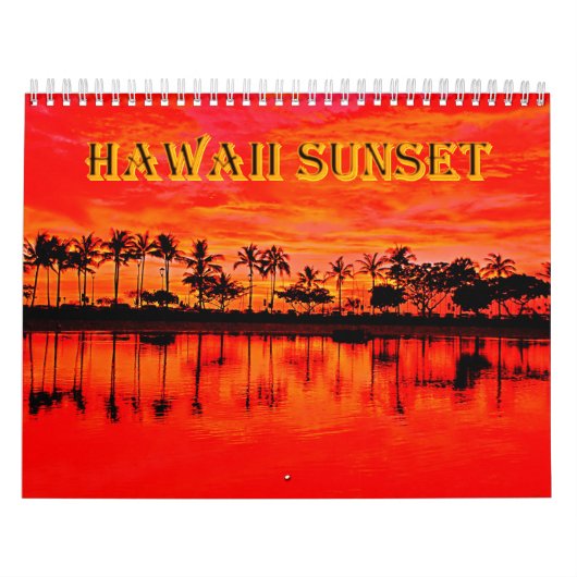 Calendrier coucher de soleil à hawaii (Protection)