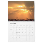 Calendrier coucher de soleil, paysages, Big Boy, (Mar 2026)