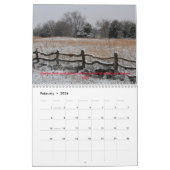 Calendrier coucher de soleil, paysages, Big Boy, (Feb 2026)