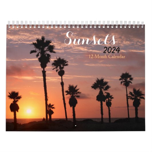 Calendrier Couchers de soleil 2024 (Protection)