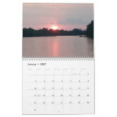 Calendrier Couchers de soleil du Midwest (Jan 2027)
