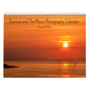 Calendrier Couchers de soleil et photographie de la lune Cieu