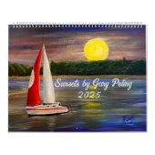 Calendrier Couchers de soleil par l'artiste Gary Poling (Protection)