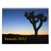Calendrier Couchers du soleil 2012 (Protection)