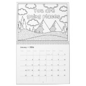 Calendrier Couleur de puissance personnelle (Jan 2026)