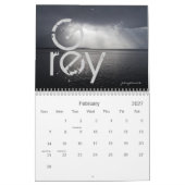 Calendrier couleurs (Feb 2027)
