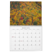 Calendrier Couleurs d'automne (Mar 2026)