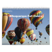 Calendrier Couleurs d'automne d'Albuquerque (Protection)