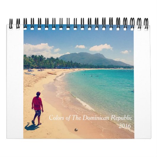 Calendrier Couleurs de la République Dominicaine (Protection)