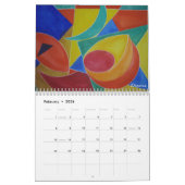 Calendrier - Couleurs des émotions, 2024 (Feb 2026)