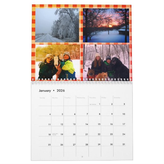 Calendrier County Living and Style Calendar (Jan 2026)