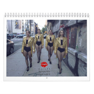 Calendrier coupable de cabaret de 2018 plaisirs