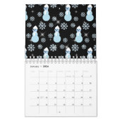 Calendrier Coupable Snowman Snowflake Sparkings neige (Jan 2026)