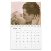 Calendrier Couples dans l'amour pendant le 20ème siècle 2018 (Feb 2026)