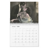 Calendrier Couples dans l'amour pendant le 20ème siècle 2018 (Jan 2026)