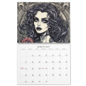 Calendrier Cour de Rose par Ivy et Bat Goth Art (Mar 2027)