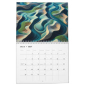 Calendrier Courants Pastel (Mar 2027)