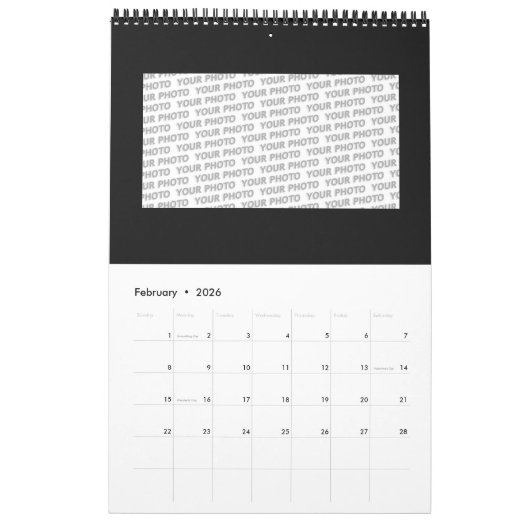 Calendrier Couronne d'or - luxe royal (Feb 2026)