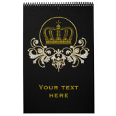 Calendrier Couronne d'or - luxe royal (Protection)