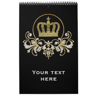 Calendrier Couronne d'or - luxe royal 2